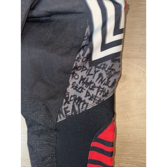 Mayhem O'Neal Motocross Pants Youth 8T-10T Black Red ATV Dirt Bike Off-Road - Picture 6 of 7